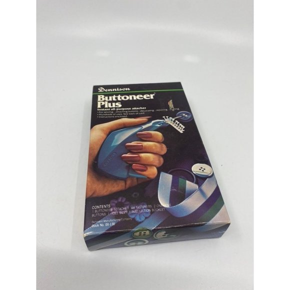 Vintage Dennison Buttoneer Plus 00-130 All Purpose Attacher - Picture 1 of 8